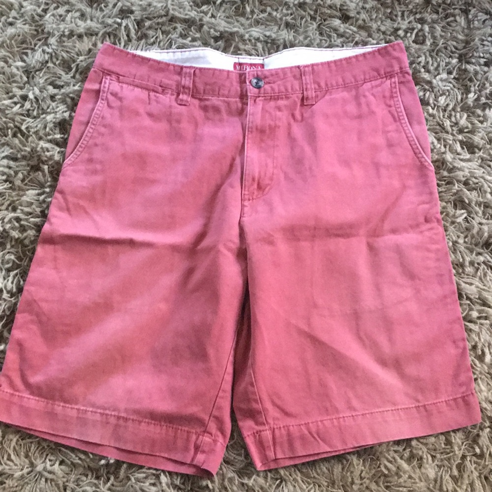 Salmon colored shorts